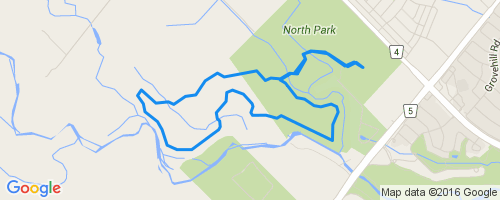 16 Mile Creek Loop Mountain Bike Trail - Oakville, ON