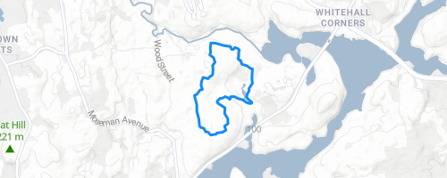 Muscoot Farm Trail Map Muscoot Yellow Trail Hiking Trail Katonah New York