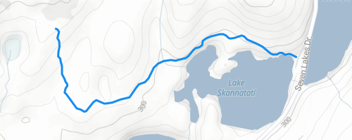 Long Path - Lake Skannatati North Hiking Trail - Sloatsburg