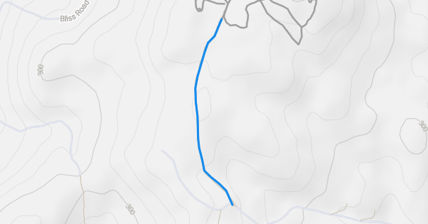 Neal Rd Scale Direction Map Reservoir Road (Neal Road section) Mountain Biking Trail - Hartford