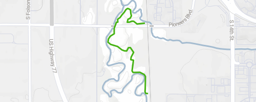 Wilderness Park Trail 2 Mountain Biking Trail - Lincoln