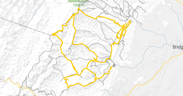Shenandoah Mountain 100 MILE - 2024 Mountain Biking Route | Trailforks