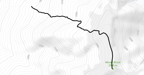 Mount Bruce Hiking Trail - Invermere, BC | Trailforks