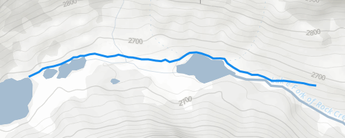 Keyser Crown Lake Trail Hiking Trail - Red Lodge, Montana