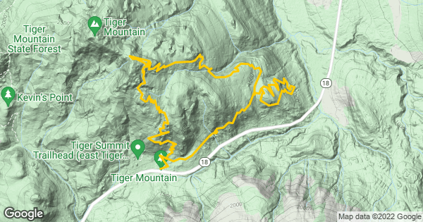 Trailforks tiger store mountain