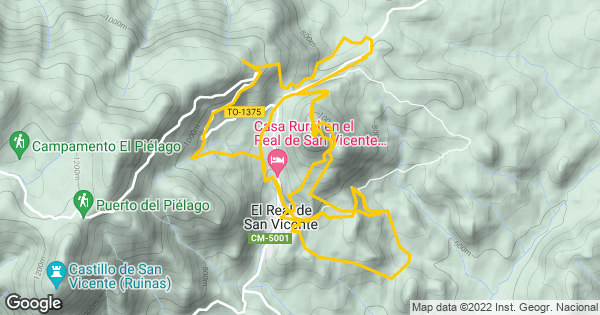 Carrera El Real de San Vicente Mountain Biking Route | Trailforks