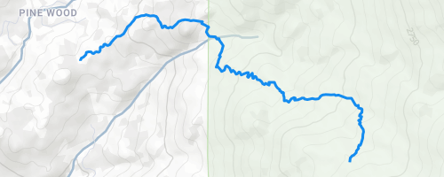 Seven Pines Trail Hiking Trail - Idyllwild - Pine Cove, CA