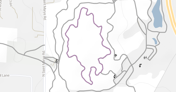 Old School Pink Loop Multi Trail - Mettawa, Illinois