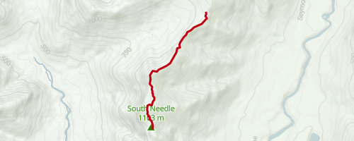 Needles Ridge Route Hiking Trail - North Vancouver, BC