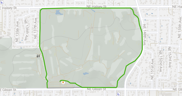 Glendoveer Golf Course Trail Hiking Trail Portland OR