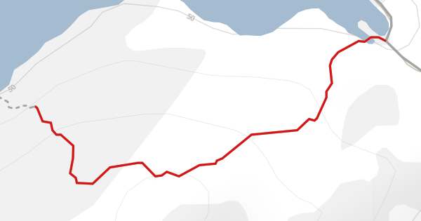 Vandringsleden Syd Bö Tjärn Multi Trail - Tjörn