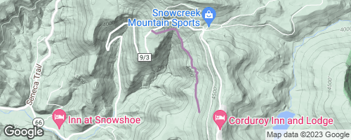STP Road Multi Trail - Snowshoe Village, West Virginia