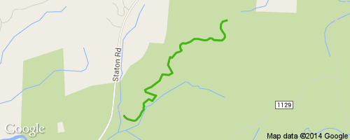 ridgeline mountain bike trail