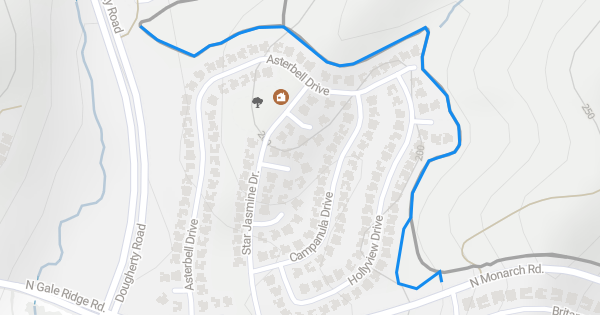 San Ramon Cycle Path Hunner Flow Mountain Biking Trail - San Ramon, CA
