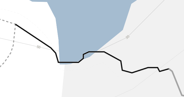 Vandringsleden Syd Bö Tjärn Branten Hiking Trail - Tjörn