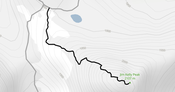 Jim Kelly Peak Trail Hiking Trail - Hope, BC