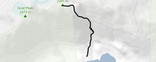 Tenquille Mountain Route Hiking Trail - Pemberton, BC