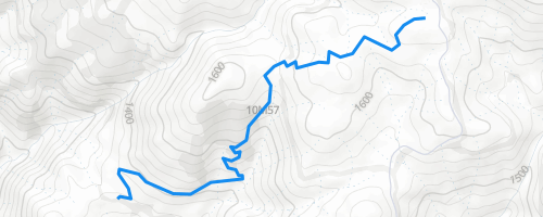 Mount Hough #1 Mountain Biking Trail - Quincy, California