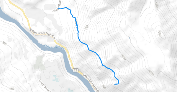 Fountain Ridge Fountain Ridge Trail Hiking Trail - Lillooet, BC