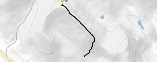 Mount Arethusa Route Hiking Trail - Canmore, Alberta