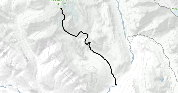Mount King George Route Hiking Trail - Invermere, BC