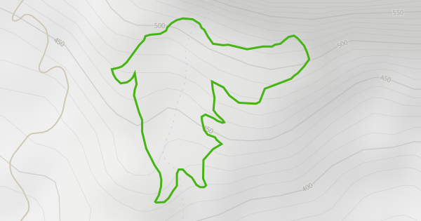 Map Rumbling Bald Rumbling Bald Loop Multi Trail - Lake Lure, NC