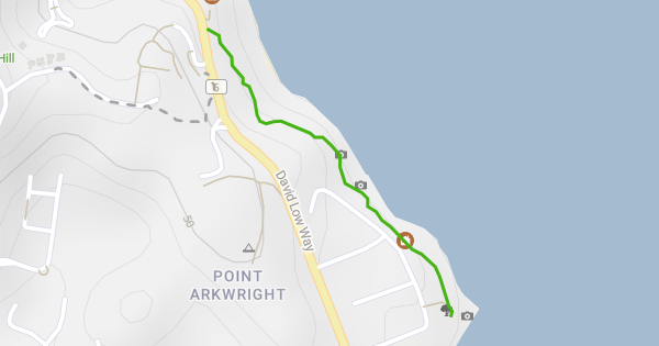 Point Arkwright Turtles Point Arkwright Trail Hiking Trail - | Trailforks