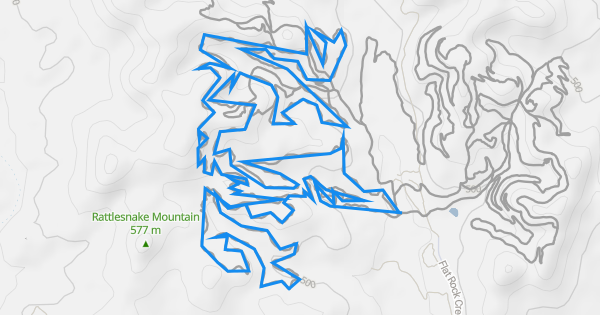 Flat Rock Ranch Lower Loop Mountain Biking Trail - Comfort