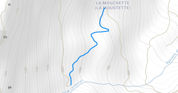 Edt Distance Map Sentier Combe Céros Multi Trail - | Trailforks