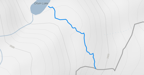 Olsen Lake 2129.1 Hiking Trail - Minturn, Colorado