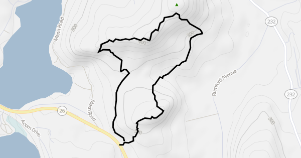 Moody Mountain Loop Trail Hiking Trail - Rumford, ME