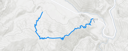 Coal Pit Saddle - Mt. Rosa Loop Mountain Biking Trail - Queenstown