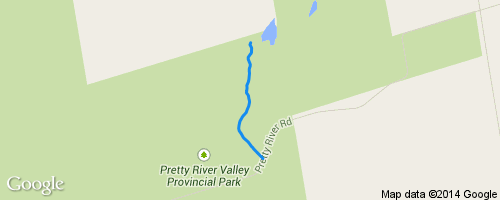 Pretty River Valley Trail Map Pretty River Access Trail Mountain Biking Trail - Pretty River Valley