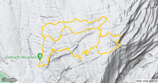 Galbraith Short Loop Mountain Biking Route Trailforks