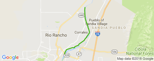 Editable map Albuquerque Rio Rancho New Mexico PDF