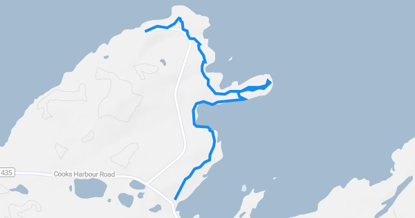 Whale Point Ras Whale Point Trail Hiking Trail - St. Anthony, NL