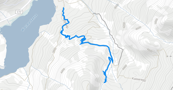 Edt Distance Map Bike Flowtrail Schwarzsee ll Mountain Biking Trail - Plaffeien