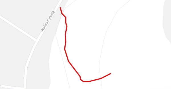 Alafors Kyrkväg Down Hill Mountain Biking Trail - Mölndal
