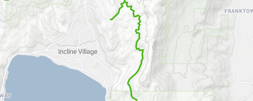 tahoe flume trail map