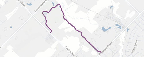 Waterdown Wetland Trail 1st Section Multi Trail - Waterdown, ON